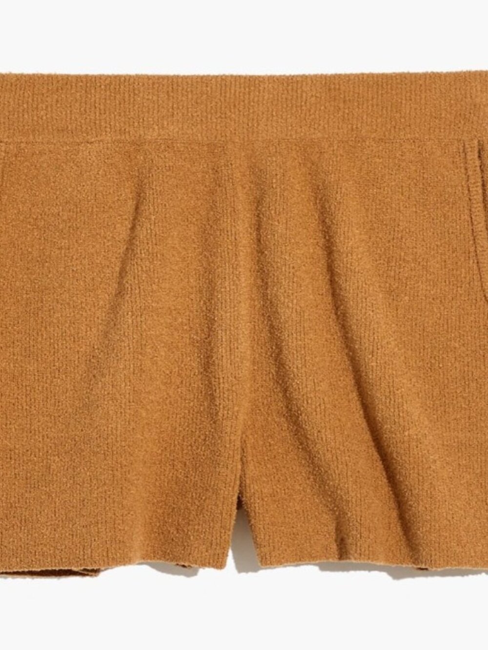 Madewell Holmden Sweater Shorts in Toffee Size XL NWT - Picture 2 of 8